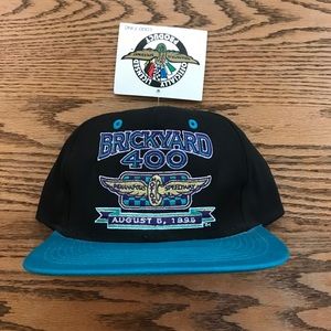 NWT NASCAR Brickyard 400 1995 Snapback hat cap